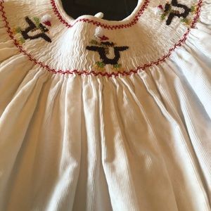 Holiday Smocked Dress